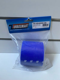 TurboSmart Reinforced Silicon hose 3.50" ID X 90mm Blue Straight New