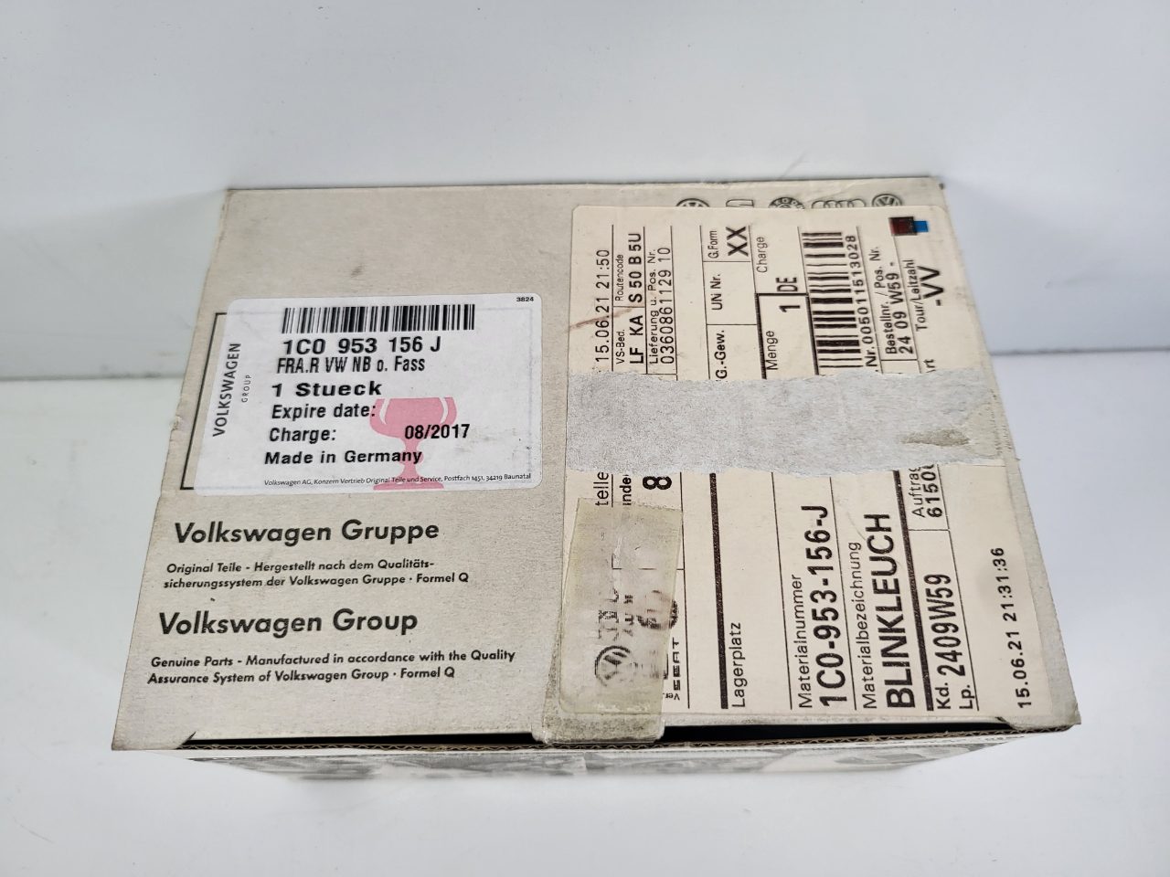 Genuine RH Signal Lamp VW Beetle Turbo S 9C 1Y 2002 - 2006 Used