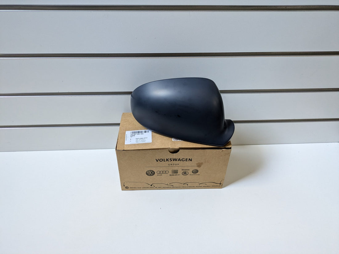 Genuine RH Mirror Housing Cover Cap VW Golf Jetta Passat EOS Sharan Skoda Superb 2002-2010 NEW