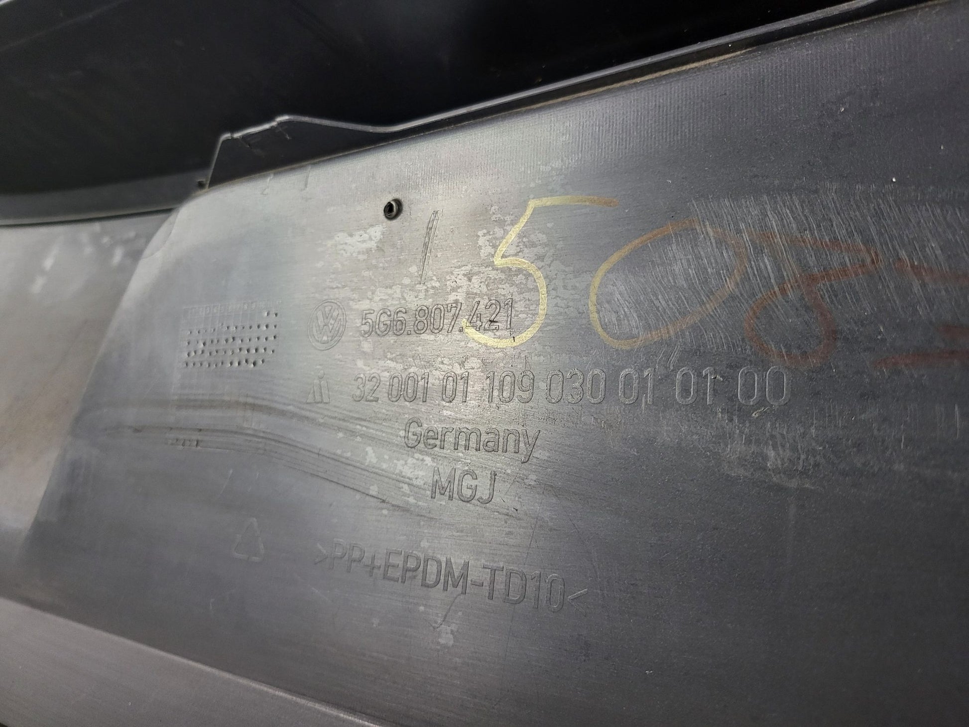 Genuine Rear Bumper Volkswagen Golf MK.7 5G 2013 - 2017 Used