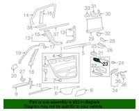 Genuine Receiver Ash Tray Storage Bin Volkswagen Phaeton GP0 / GP1 2002-2007 Used