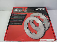 Wilwood Spec 37 Brake GT 48 Curved Vane Rotor Set LH &amp; RH 160-1296(1-2) New
